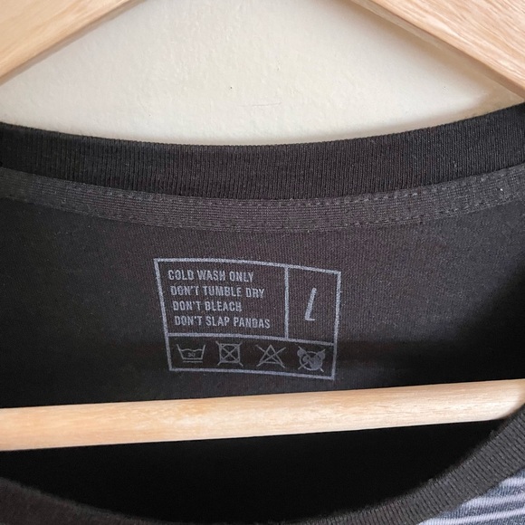 Wolfgang Amadeus Mozart Classical Music All Over Black T Shirt Adult Large - Picture 8 of 8